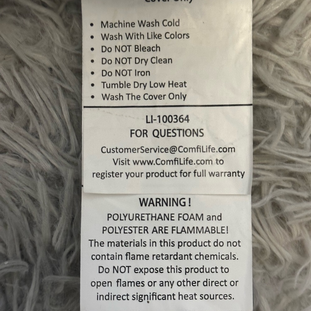 ComfiLife Black Memory Foam Seat Cushion - Picture 5 of 5